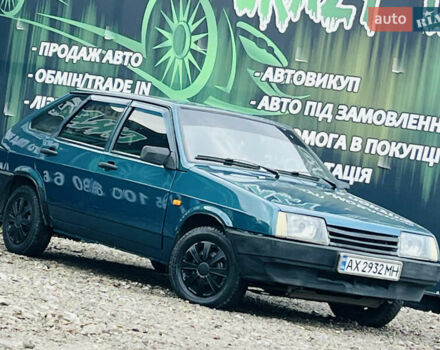 Зеленый ВАЗ 2109, объемом двигателя 1.5 л и пробегом 339 тыс. км за 1900 $, фото 1 на Automoto.ua