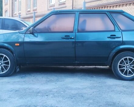 Зеленый ВАЗ 2109, объемом двигателя 1.5 л и пробегом 170 тыс. км за 1200 $, фото 1 на Automoto.ua