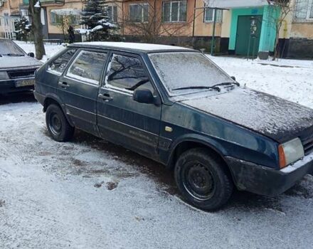 Зеленый ВАЗ 2109, объемом двигателя 1.5 л и пробегом 290 тыс. км за 1200 $, фото 1 на Automoto.ua