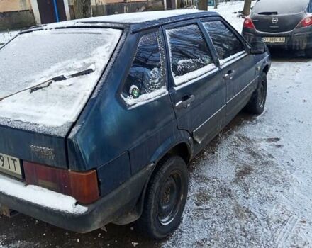 Зеленый ВАЗ 2109, объемом двигателя 1.5 л и пробегом 290 тыс. км за 1200 $, фото 2 на Automoto.ua