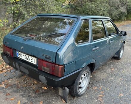 ВАЗ 2109 2004 в Новониколаевке на Automoto.ua Зеленый ВАЗ 2109, объемом двигателя 1.5 л и пробегом 165 тыс. км за 1000 $, фото 4 на Automoto.ua