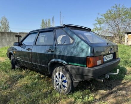 Зеленый ВАЗ 2109, объемом двигателя 1.5 л и пробегом 91 тыс. км за 1300 $, фото 3 на Automoto.ua