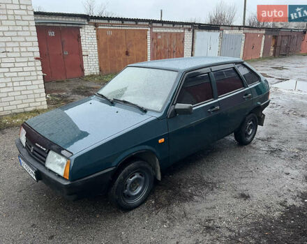 Зеленый ВАЗ 2109, объемом двигателя 1.5 л и пробегом 150 тыс. км за 1650 $, фото 1 на Automoto.ua