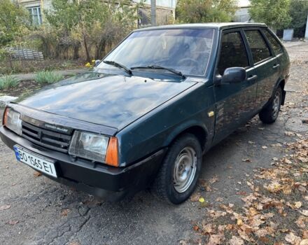 ВАЗ 2109 2004 в Новониколаевке на Automoto.ua Зеленый ВАЗ 2109, объемом двигателя 1.5 л и пробегом 165 тыс. км за 1000 $, фото 1 на Automoto.ua