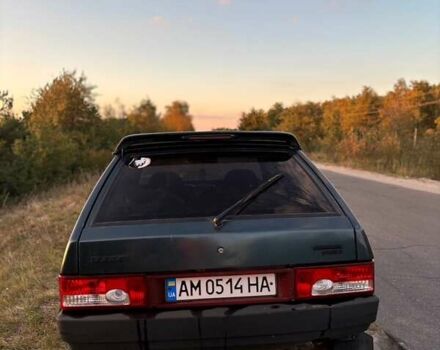 Зеленый ВАЗ 2109, объемом двигателя 1.6 л и пробегом 290 тыс. км за 1550 $, фото 1 на Automoto.ua