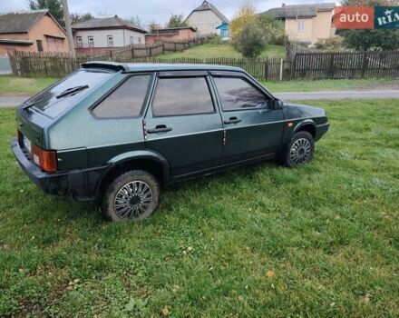 Зеленый ВАЗ 2109, объемом двигателя 1.5 л и пробегом 190 тыс. км за 2000 $, фото 3 на Automoto.ua