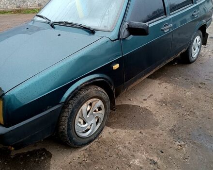 Зелений ВАЗ 2109, об'ємом двигуна 1.5 л та пробігом 100 тис. км за 1200 $, фото 1 на Automoto.ua