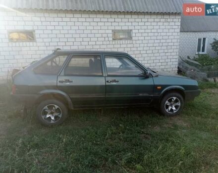 Зеленый ВАЗ 2109, объемом двигателя 1.5 л и пробегом 150 тыс. км за 1350 $, фото 2 на Automoto.ua