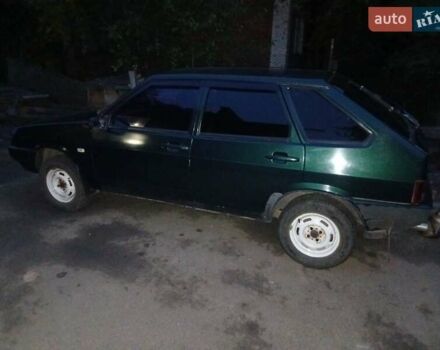 Зеленый ВАЗ 2109, объемом двигателя 1.5 л и пробегом 150 тыс. км за 2000 $, фото 1 на Automoto.ua