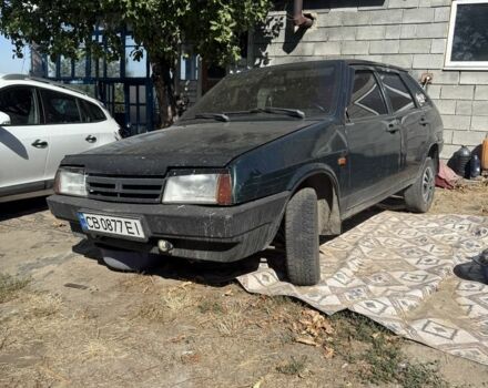 Зелений ВАЗ 2109, об'ємом двигуна 1.5 л та пробігом 140 тис. км за 450 $, фото 1 на Automoto.ua