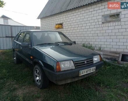Зеленый ВАЗ 2109, объемом двигателя 1.5 л и пробегом 150 тыс. км за 1350 $, фото 1 на Automoto.ua