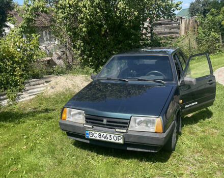 Зеленый ВАЗ 2109, объемом двигателя 1.5 л и пробегом 80 тыс. км за 1300 $, фото 2 на Automoto.ua