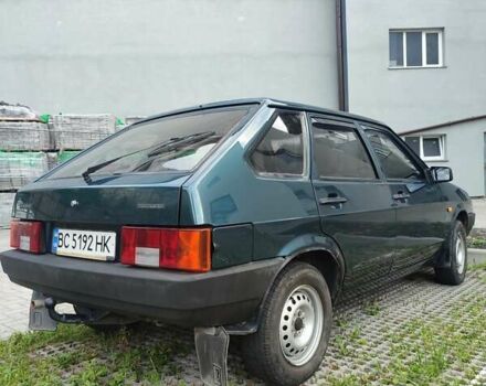 Зеленый ВАЗ 2109, объемом двигателя 1.5 л и пробегом 91 тыс. км за 3300 $, фото 5 на Automoto.ua