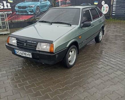 Зеленый ВАЗ 2109, объемом двигателя 1.5 л и пробегом 250 тыс. км за 2000 $, фото 1 на Automoto.ua