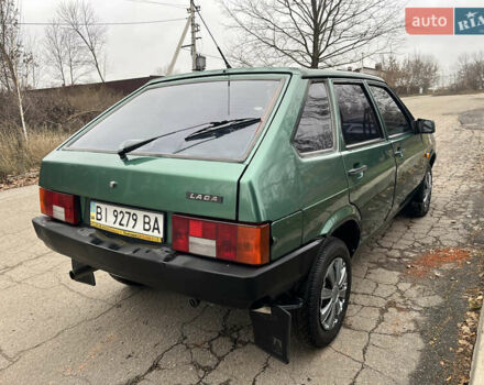 Зеленый ВАЗ 2109, объемом двигателя 1.5 л и пробегом 242 тыс. км за 1800 $, фото 4 на Automoto.ua