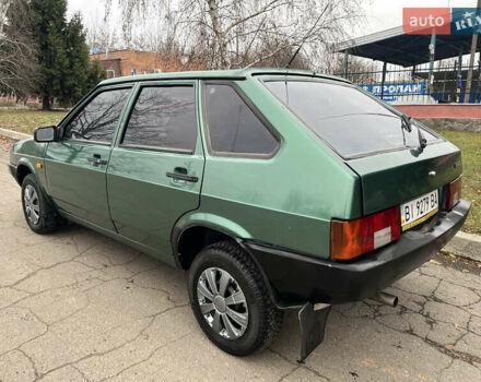 Зеленый ВАЗ 2109, объемом двигателя 1.5 л и пробегом 242 тыс. км за 1800 $, фото 2 на Automoto.ua