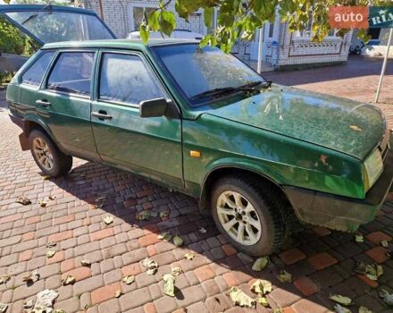 Зеленый ВАЗ 2109, объемом двигателя 1.5 л и пробегом 100 тыс. км за 1700 $, фото 12 на Automoto.ua