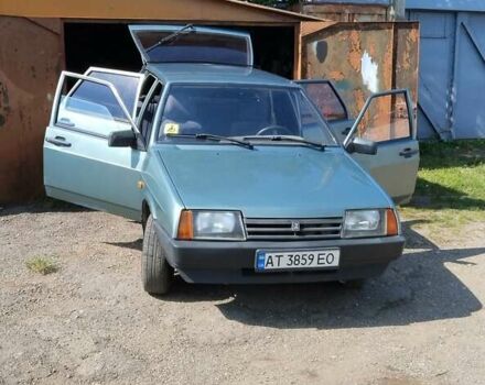 Зеленый ВАЗ 2109, объемом двигателя 1.6 л и пробегом 230 тыс. км за 1350 $, фото 1 на Automoto.ua