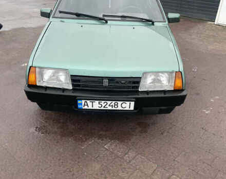 Зеленый ВАЗ 2109, объемом двигателя 1.6 л и пробегом 193 тыс. км за 1700 $, фото 1 на Automoto.ua