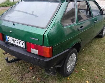 Зелений ВАЗ 2109, об'ємом двигуна 1.6 л та пробігом 250 тис. км за 2200 $, фото 2 на Automoto.ua