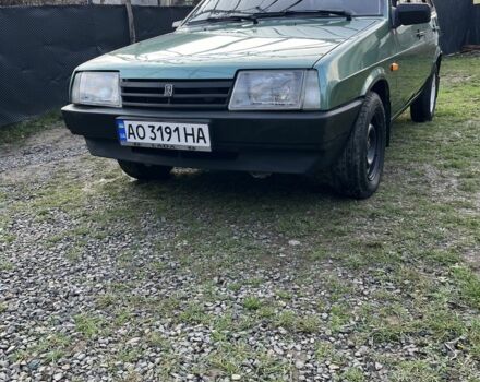 Зелений ВАЗ 2109, об'ємом двигуна 1.6 л та пробігом 90 тис. км за 2000 $, фото 1 на Automoto.ua