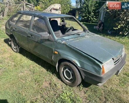 Зеленый ВАЗ 2109, объемом двигателя 1.6 л и пробегом 273 тыс. км за 650 $, фото 2 на Automoto.ua
