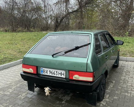 Зеленый ВАЗ 2109, объемом двигателя 1.6 л и пробегом 240 тыс. км за 2500 $, фото 1 на Automoto.ua