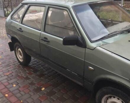 Зеленый ВАЗ 2109, объемом двигателя 1.6 л и пробегом 290 тыс. км за 750 $, фото 1 на Automoto.ua