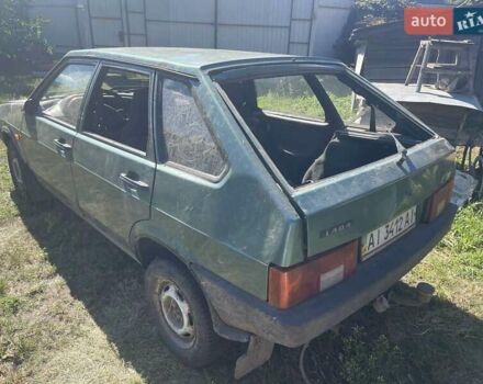 Зеленый ВАЗ 2109, объемом двигателя 1.6 л и пробегом 273 тыс. км за 650 $, фото 4 на Automoto.ua