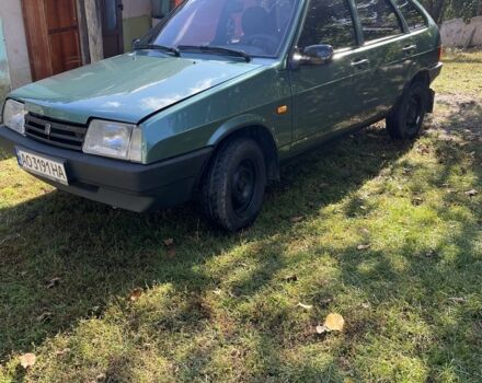 Зелений ВАЗ 2109, об'ємом двигуна 1.6 л та пробігом 90 тис. км за 2000 $, фото 2 на Automoto.ua