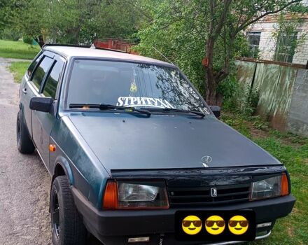 Зеленый ВАЗ 2109, объемом двигателя 1.6 л и пробегом 0 тыс. км за 1300 $, фото 4 на Automoto.ua