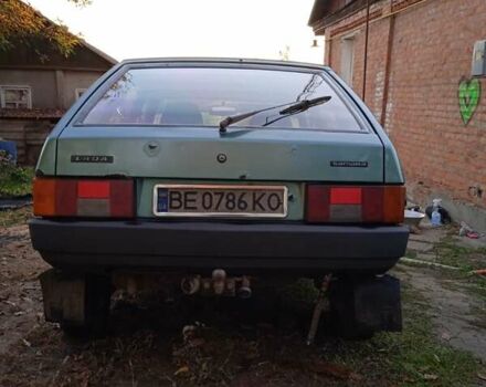 Зеленый ВАЗ 2109, объемом двигателя 1.5 л и пробегом 172 тыс. км за 1600 $, фото 5 на Automoto.ua