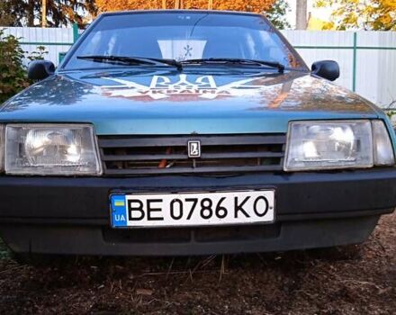 Зеленый ВАЗ 2109, объемом двигателя 1.5 л и пробегом 172 тыс. км за 1600 $, фото 2 на Automoto.ua