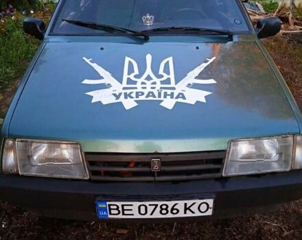 Зеленый ВАЗ 2109, объемом двигателя 1.5 л и пробегом 172 тыс. км за 1600 $, фото 3 на Automoto.ua