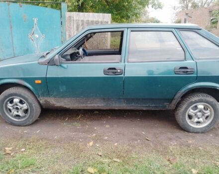 Зеленый ВАЗ 2109, объемом двигателя 1.5 л и пробегом 242 тыс. км за 1200 $, фото 3 на Automoto.ua