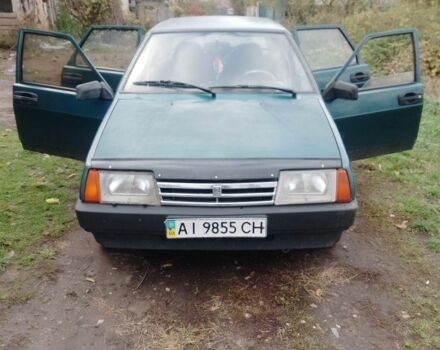 Зеленый ВАЗ 2109, объемом двигателя 1.5 л и пробегом 242 тыс. км за 1200 $, фото 5 на Automoto.ua