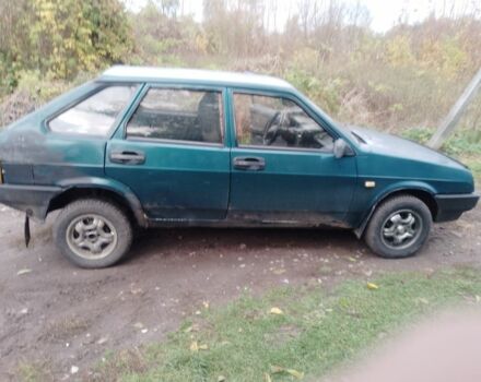 Зеленый ВАЗ 2109, объемом двигателя 1.5 л и пробегом 242 тыс. км за 1200 $, фото 4 на Automoto.ua