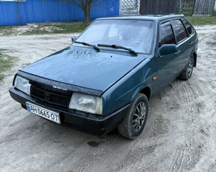 Зеленый ВАЗ 2109, объемом двигателя 1.5 л и пробегом 150 тыс. км за 750 $, фото 3 на Automoto.ua