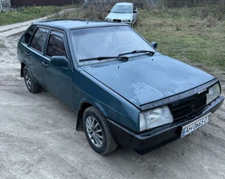 Зеленый ВАЗ 2109, объемом двигателя 1.5 л и пробегом 150 тыс. км за 750 $, фото 2 на Automoto.ua