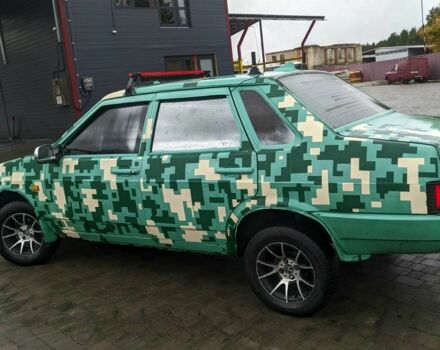 Зеленый ВАЗ 2109, объемом двигателя 1.5 л и пробегом 189 тыс. км за 999 $, фото 3 на Automoto.ua