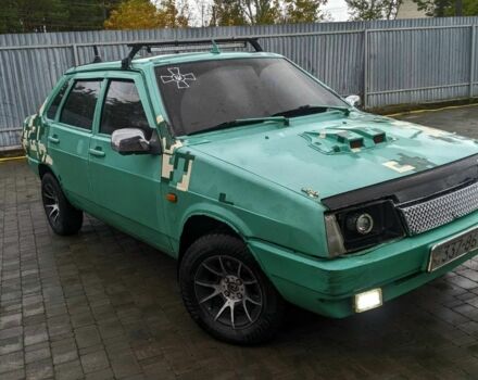 Зеленый ВАЗ 2109, объемом двигателя 1.5 л и пробегом 189 тыс. км за 999 $, фото 1 на Automoto.ua