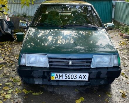 Зеленый ВАЗ 2109, объемом двигателя 5 л и пробегом 88 тыс. км за 1400 $, фото 1 на Automoto.ua