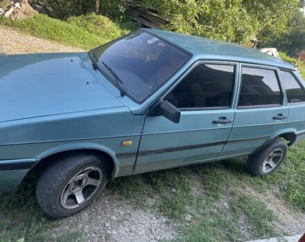 Зеленый ВАЗ 2109, объемом двигателя 1.5 л и пробегом 2 тыс. км за 1300 $, фото 1 на Automoto.ua