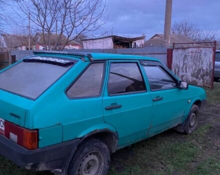 Зеленый ВАЗ 2109, объемом двигателя 1.5 л и пробегом 70 тыс. км за 592 $, фото 2 на Automoto.ua