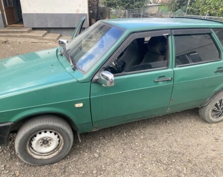 Зеленый ВАЗ 2109, объемом двигателя 1.5 л и пробегом 2 тыс. км за 1000 $, фото 1 на Automoto.ua