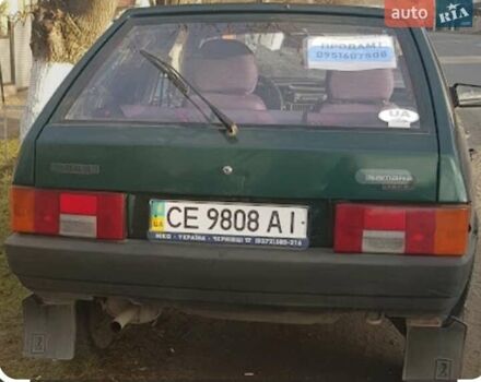 Зеленый ВАЗ 2109, объемом двигателя 1.5 л и пробегом 180 тыс. км за 1650 $, фото 2 на Automoto.ua