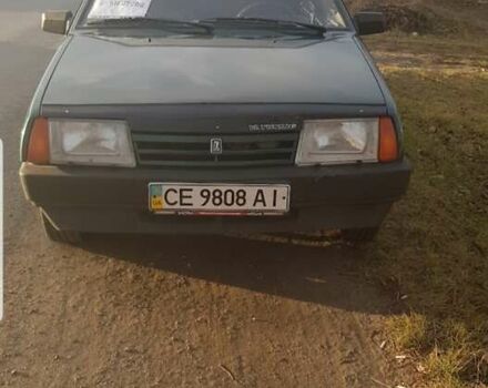 Зеленый ВАЗ 2109, объемом двигателя 1.5 л и пробегом 180 тыс. км за 1650 $, фото 1 на Automoto.ua