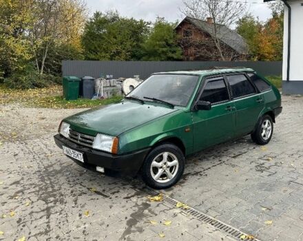 Зеленый ВАЗ 2109, объемом двигателя 1.5 л и пробегом 97 тыс. км за 1550 $, фото 1 на Automoto.ua