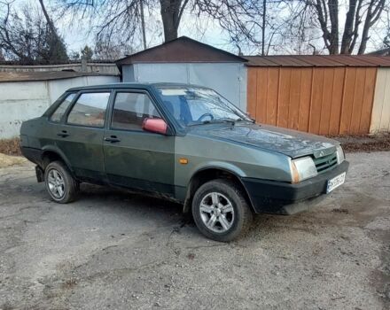 Зеленый ВАЗ 2109, объемом двигателя 1.5 л и пробегом 182 тыс. км за 1150 $, фото 4 на Automoto.ua