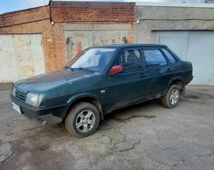 Зеленый ВАЗ 2109, объемом двигателя 1.5 л и пробегом 182 тыс. км за 1150 $, фото 3 на Automoto.ua